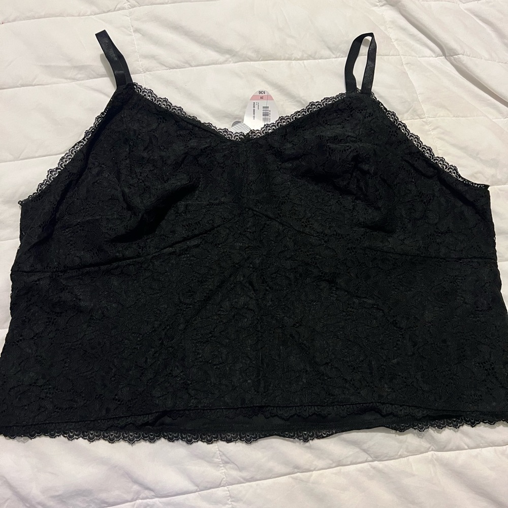 Black Crop Top